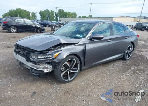 2018 Honda Accord Sport из США, поврежденный, VIN 1HGCV1F31JA052983
